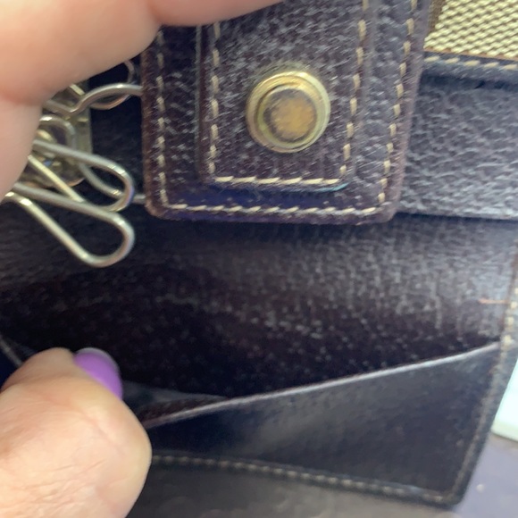 Gucci Vintage Beige and Brown key holder wallet - Picture 8 of 10